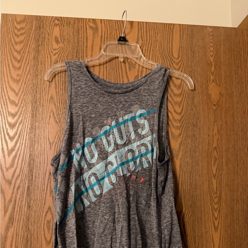 Old Navy Active Heathered Gray Tank